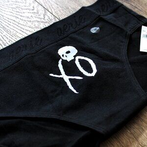aerie Brand NEW XO The Weeknd Skull Black Women's Underwear